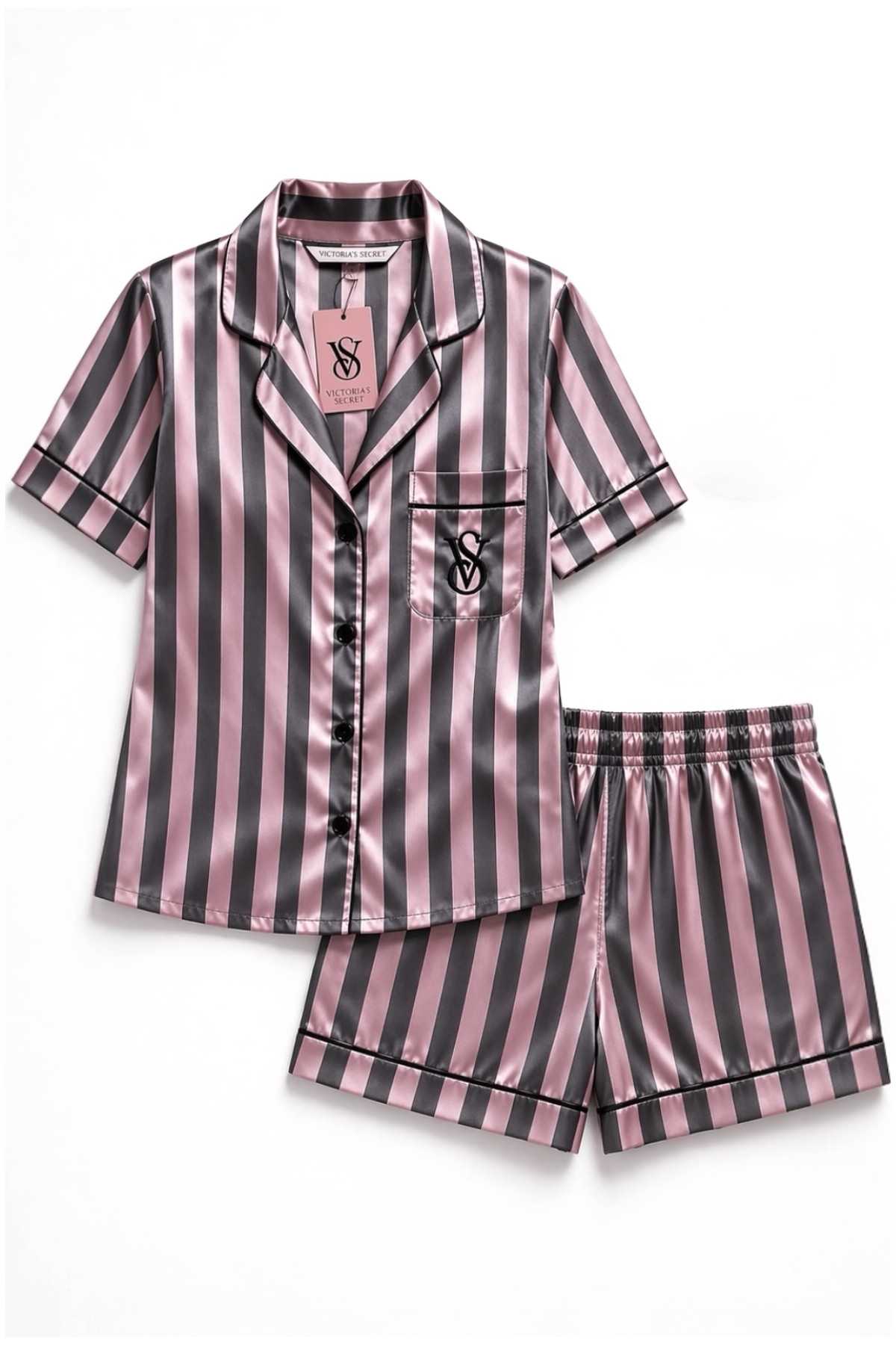 SB02-Pembe / Gri Çizgili...