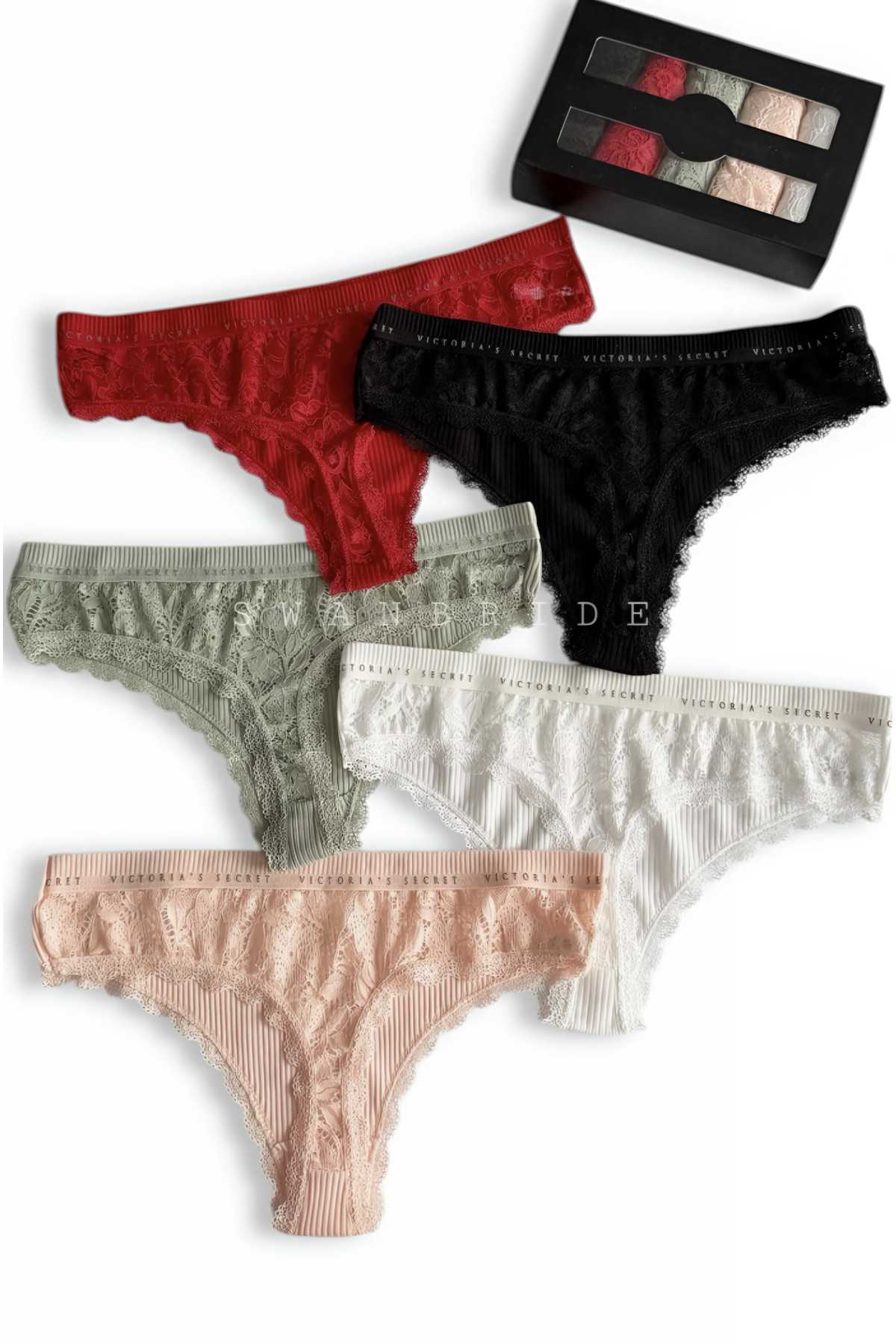 SB173- Franche Dantel Tanga...